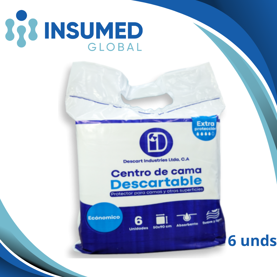 CENTRO DE CAMA PAQ X 6 UND