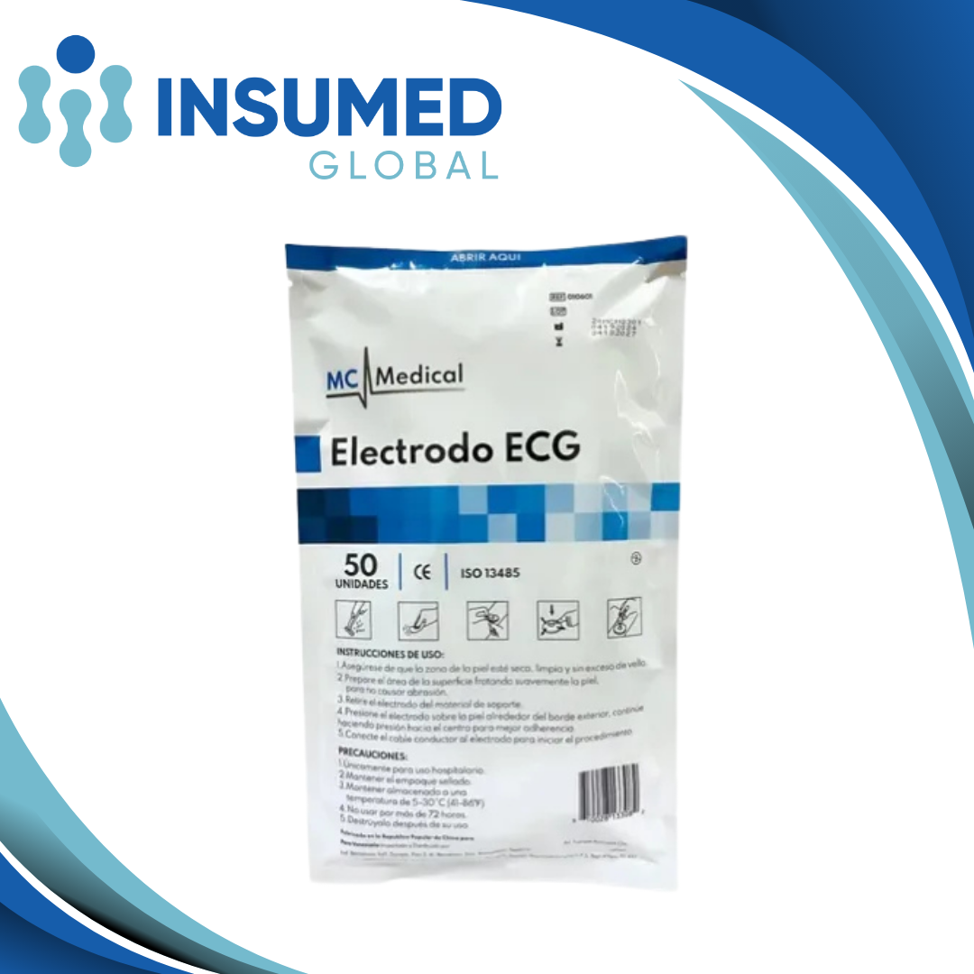 ELECTRODOS DE ADULTO MC MEDICAL X50