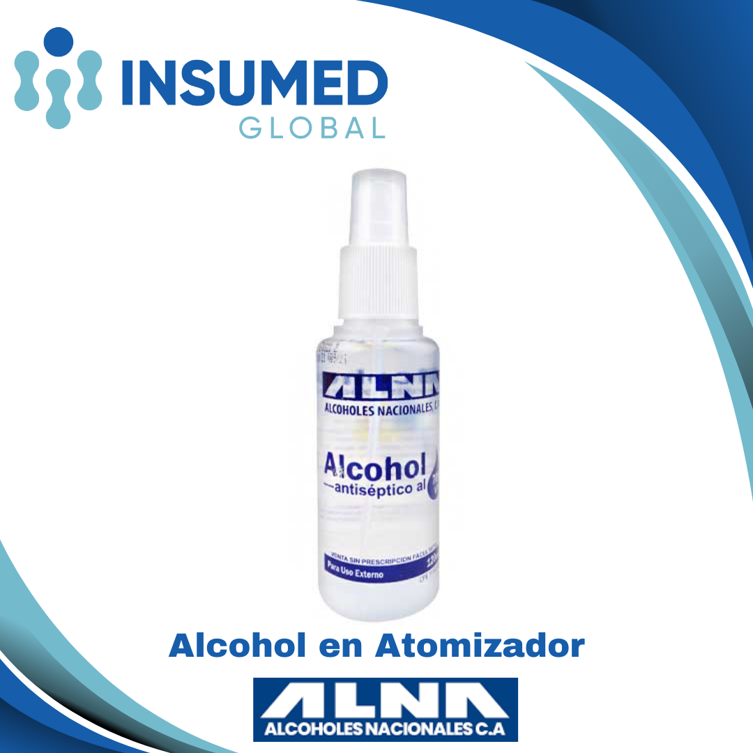 ALCOHOL ANTISEPTICO SPRAY 120ML AL 70% ALNA