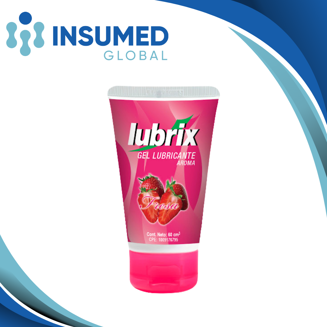 LUBRIX GEL LUBRICANTE FRESA 60CM