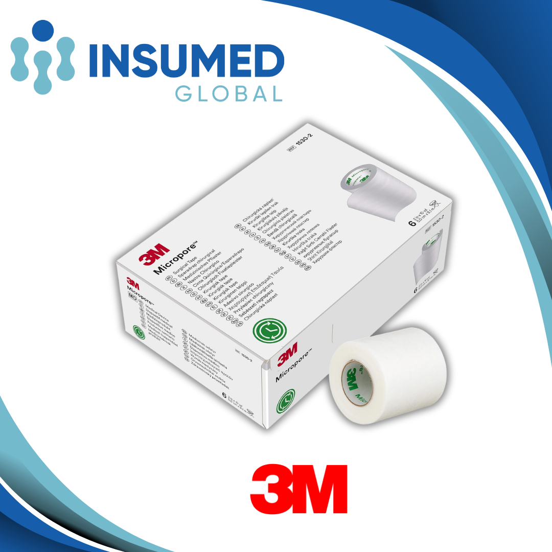 ADHESIVO MICROPORE COLOR BLANCO 2PUL