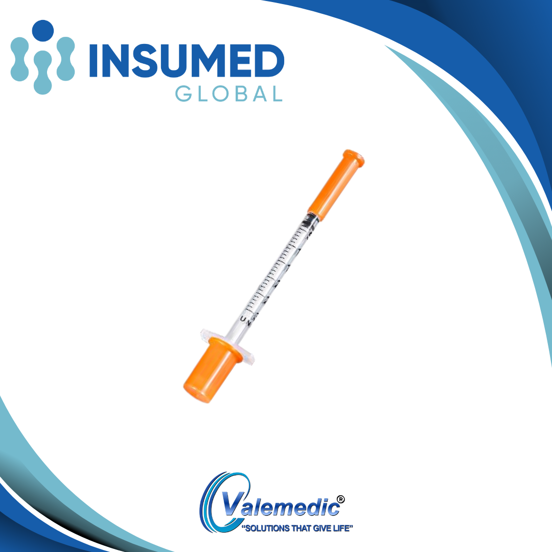 JERINGA INSULINA 0.5ML 30G*1/2 T/N VALEMEDIC