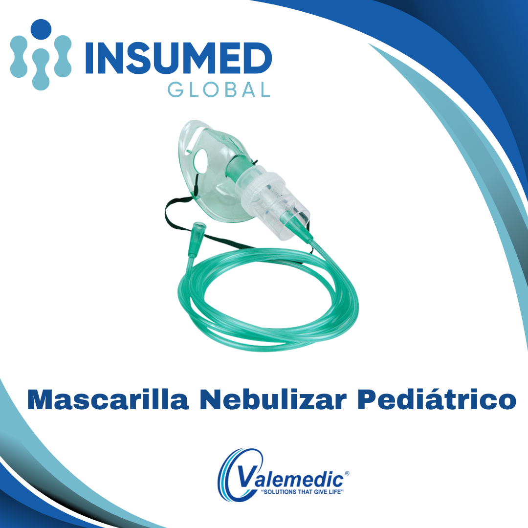 MASCARILLA DE NEBULIZAR PEDIATRICO VALEMEDIC
