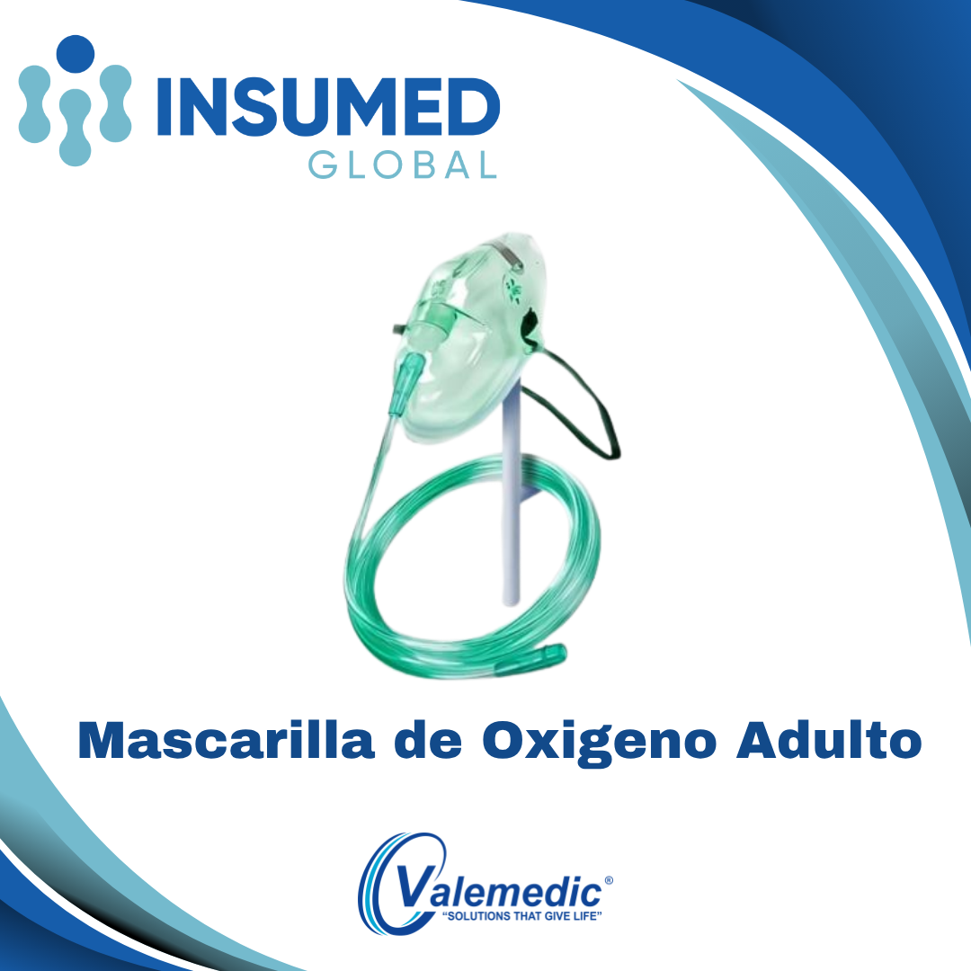 MASCARILLA DE OXIGENO ADULTO VALEMEDIC