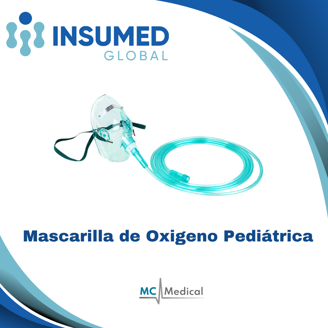 MASCARILLA DE OXIGENO PEDIATRICO MC MEDICAL