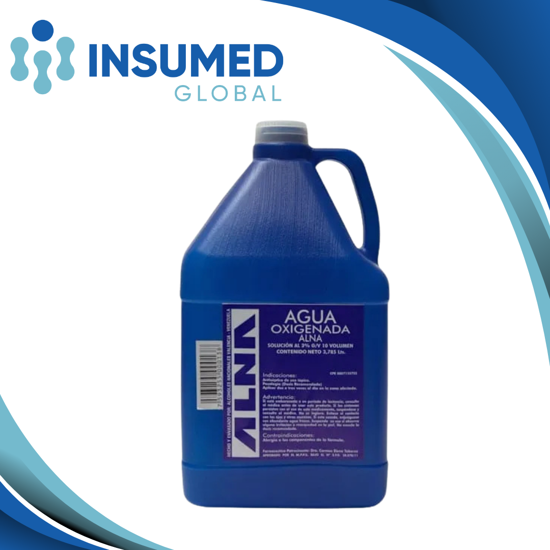 AGUA OXIGENADA DE GALON (3.785) ALNA