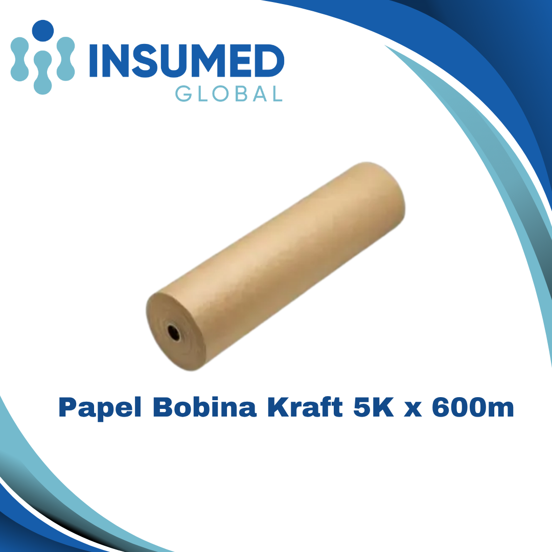PAPEL BOBINA KRAFT 5K X 600M