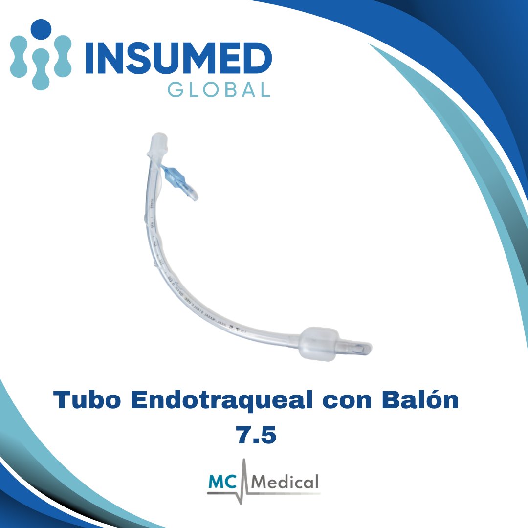 TUBO ENDOTRAQUEAL 7.5mm CON BALON MC MEDICAL