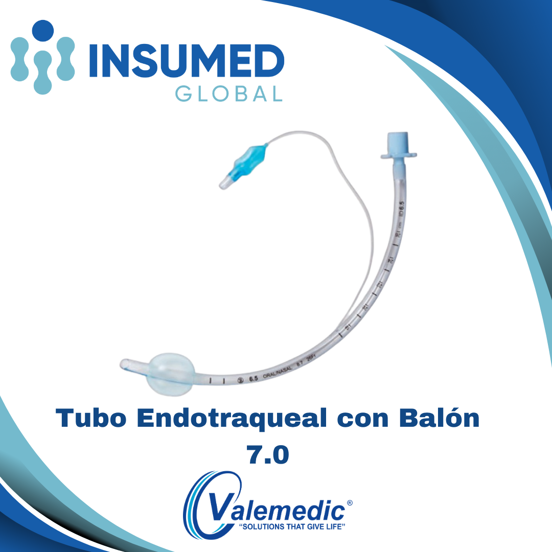 TUBO ENDOTRAQUEAL 7.0mm CON BALON VALEME