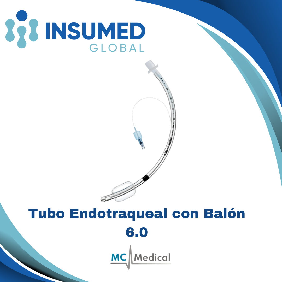 TUBO ENDOTRAQUEAL 6.0mm CON BALON MC MED