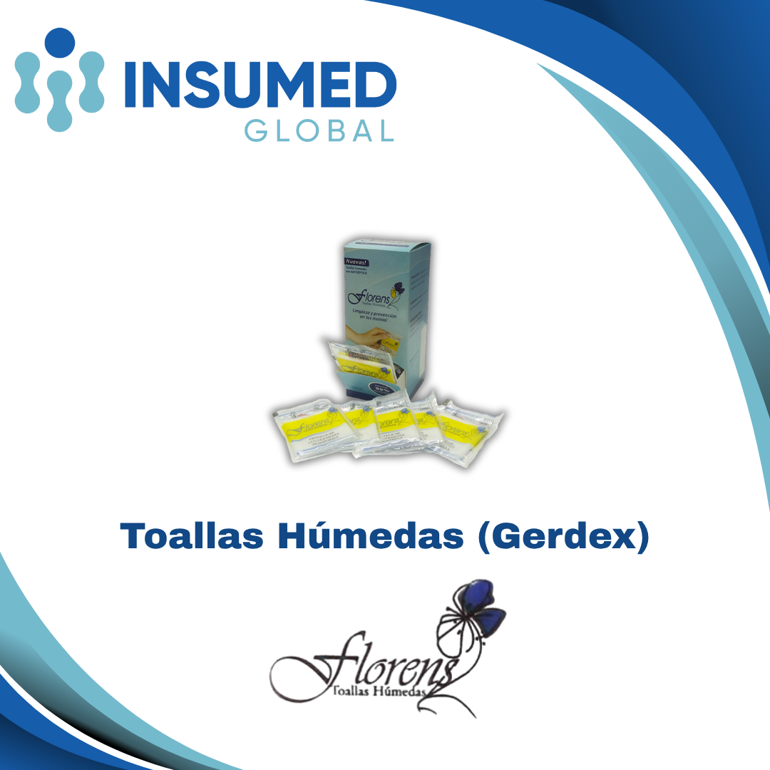 TOALLAS HÚMEDAS FLORENS (CON GERDEX)