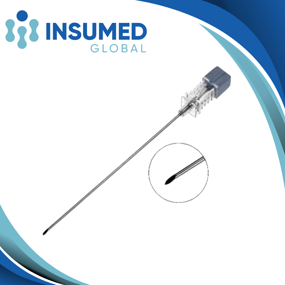 AGUJA ESPINAL BISELADA 27G X 90MM ECOMED