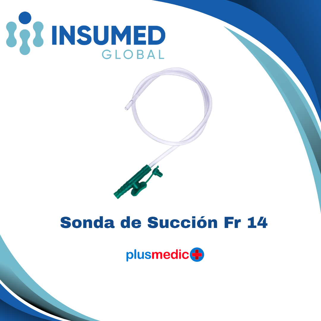 SONDA DE SUCCION FR 14 PLUSMEDIC