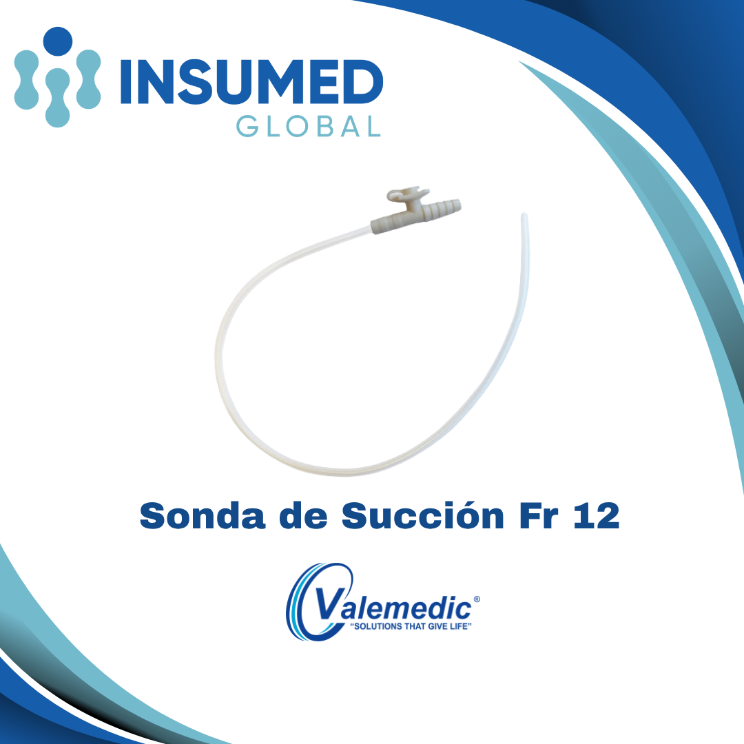 SONDA DE SUCCION FR 12 VALEMEDIC