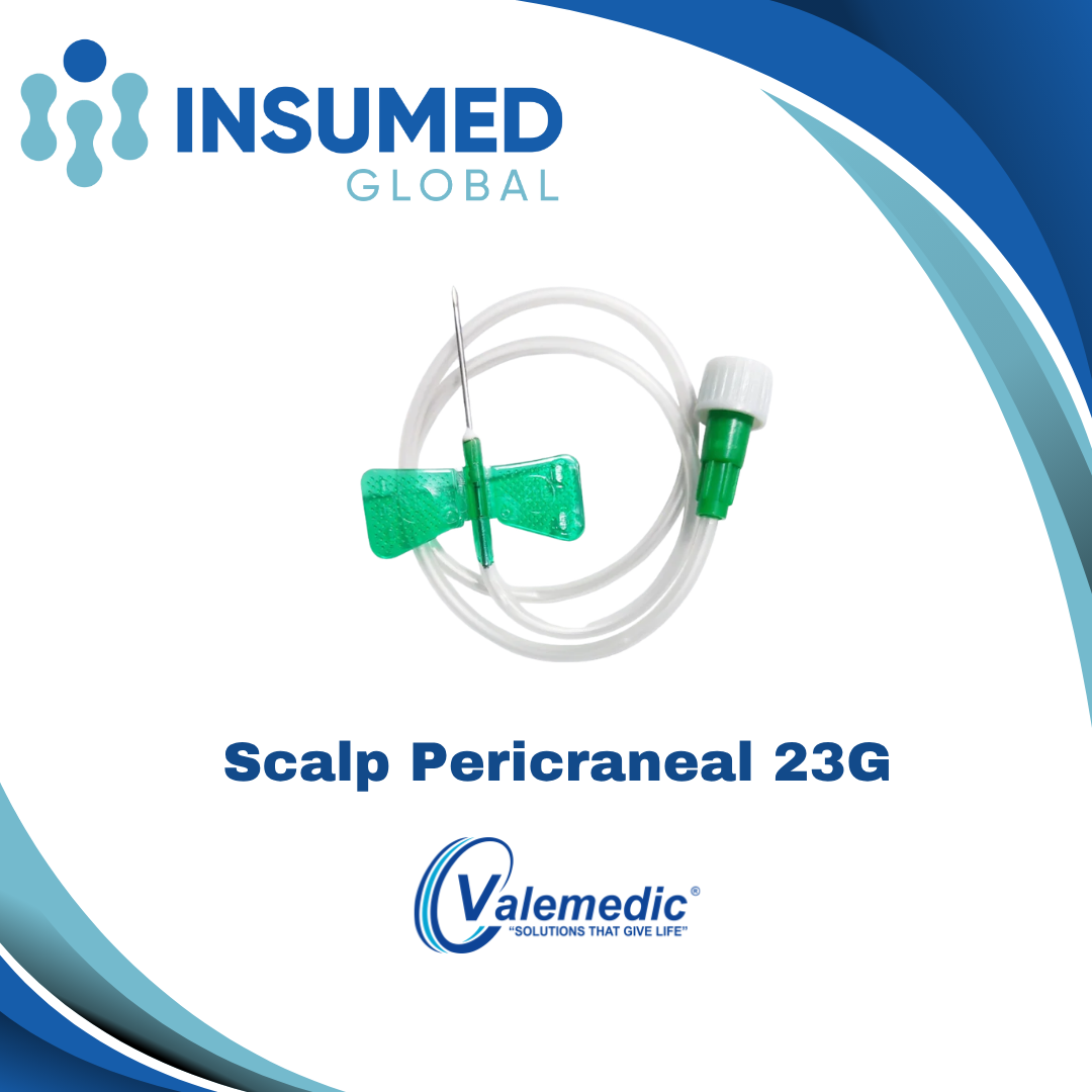 SCALP PERICRANEAL 23G VALEMEDIC
