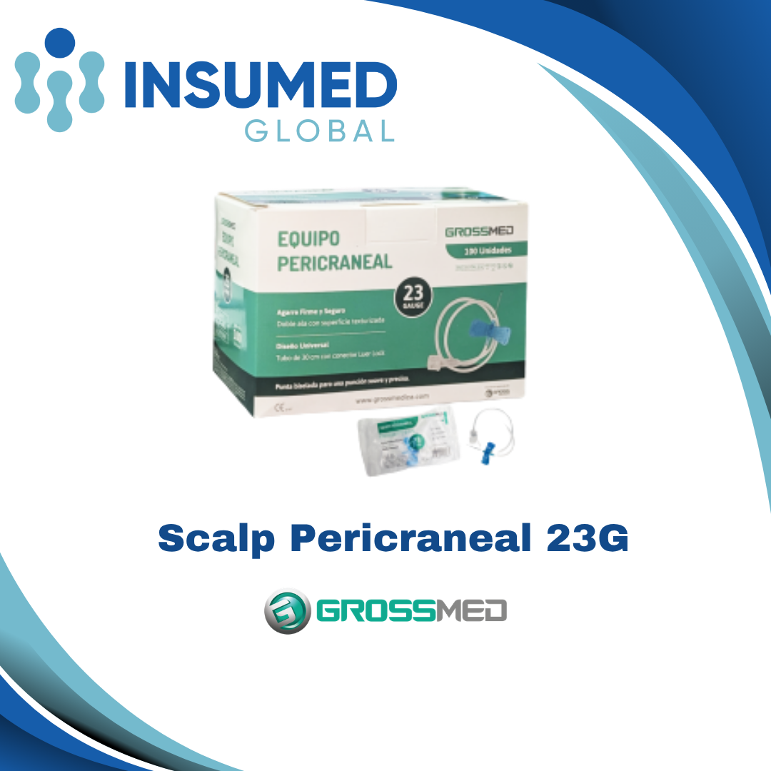 SCALP PERICRANEAL 23G GROSSMED