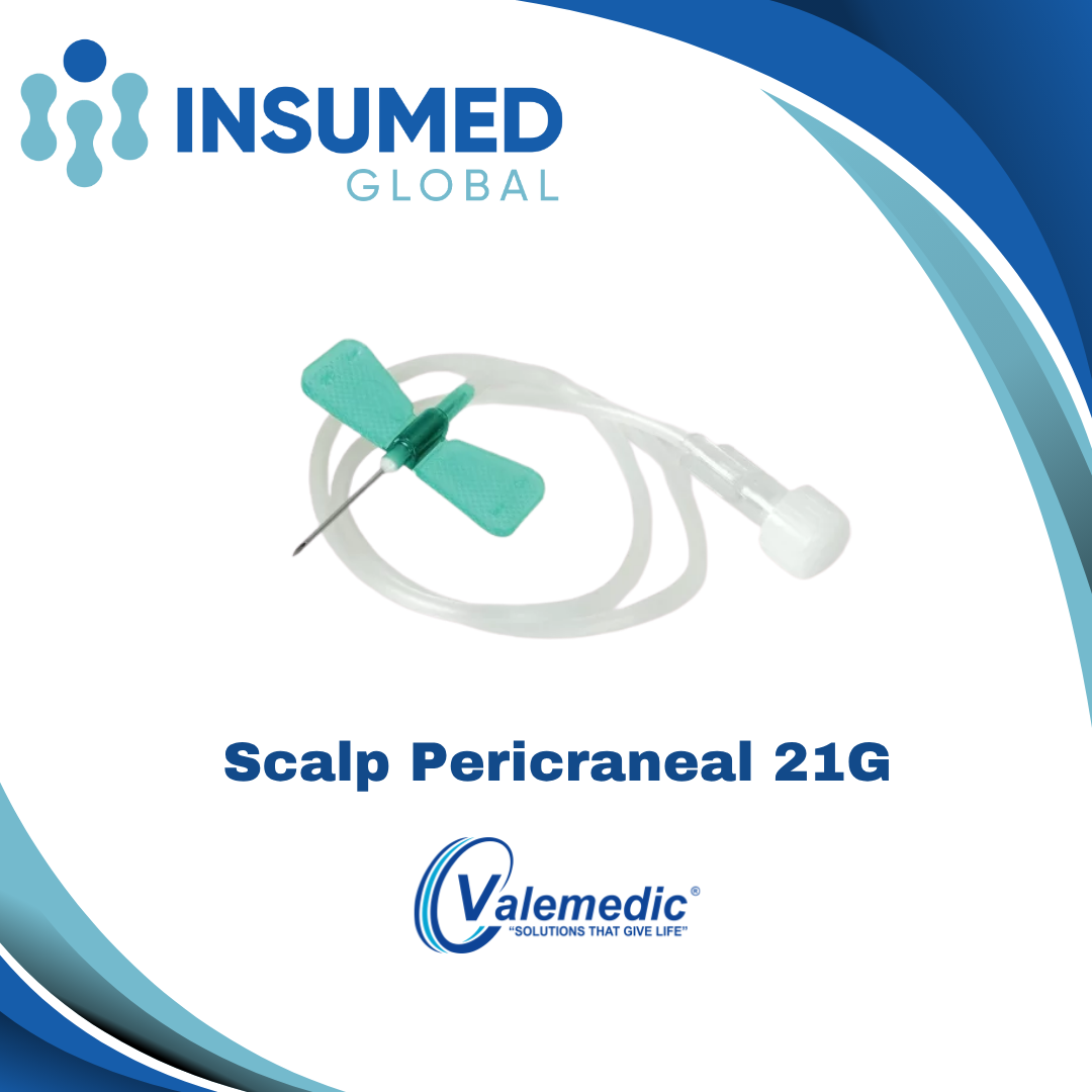 SCALP PERICRANEAL 21G VALEMEDIC