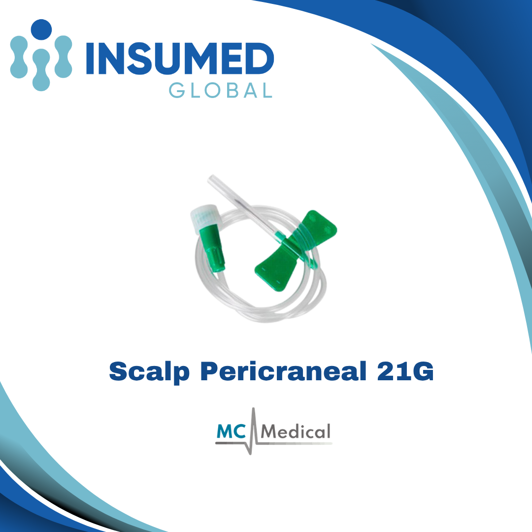 SCALP PERICRANEAL 21G MC MEDICAL