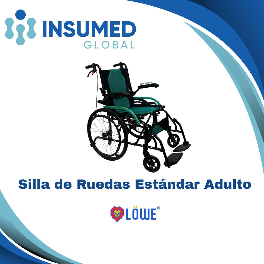 SILLA DE RUEDAS ESTANDAR ADULTO LOWE