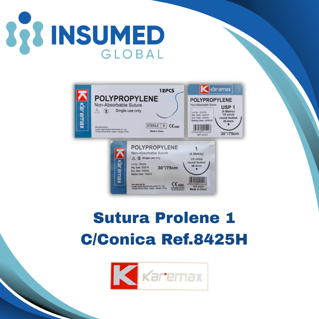 SUTURA PROLENE 1 REF 8425H KAREMAX