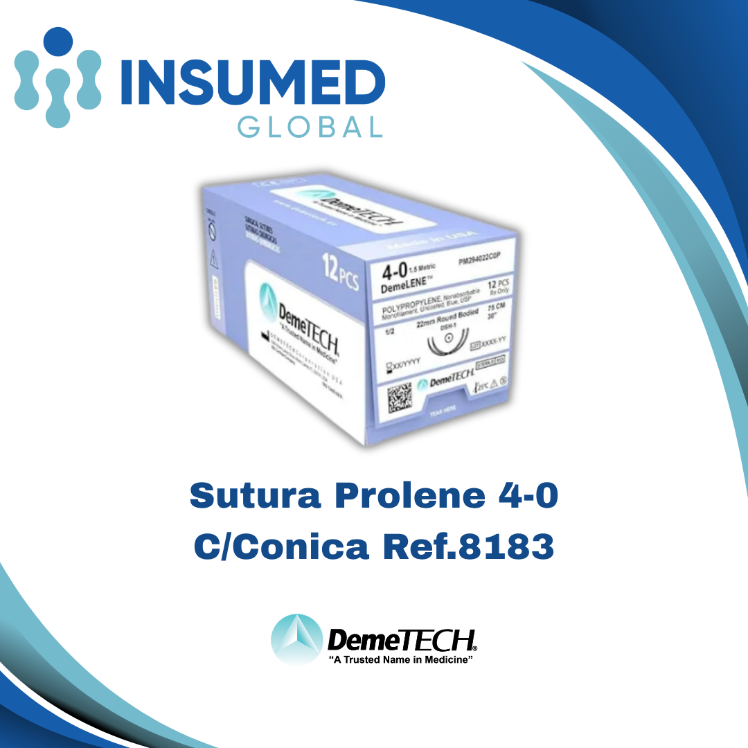 SUTURA PROLENE 4-0 REF 8183 DEMETECH