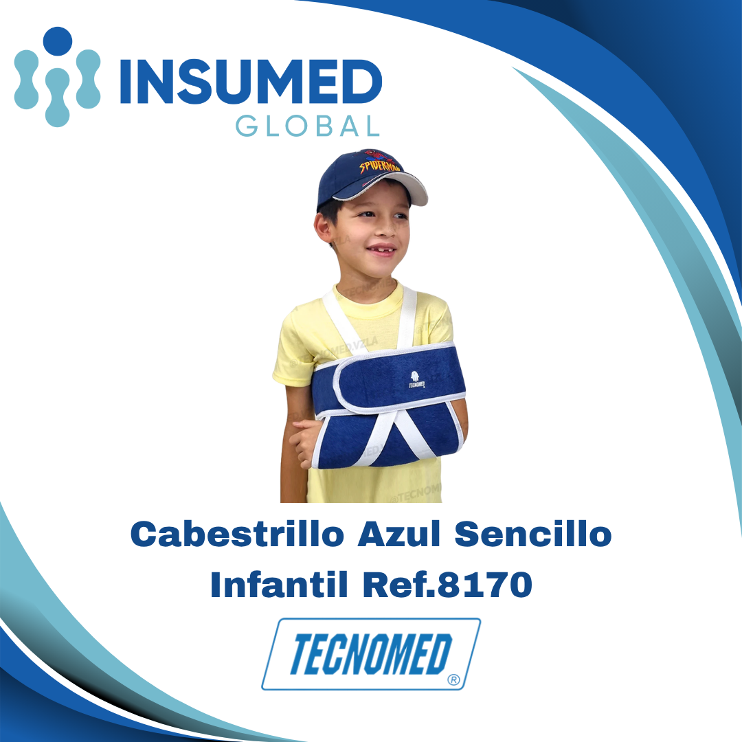 CABESTRILLO AZUL SENCILLO INFANTIL REF (8170)