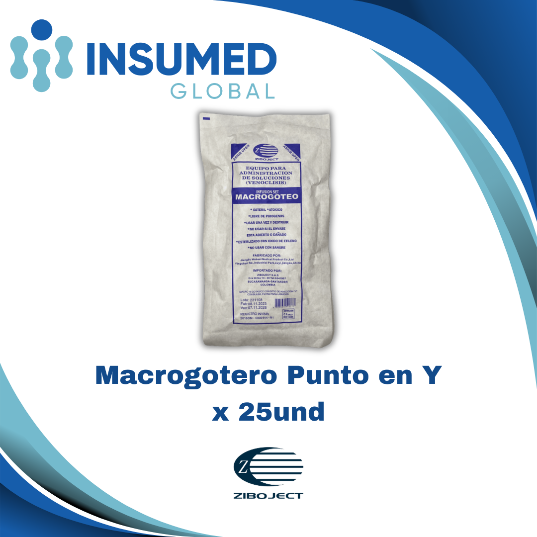 MACROGOTERO PUNTO EN Y PAQ X 25 ZIBOJECT