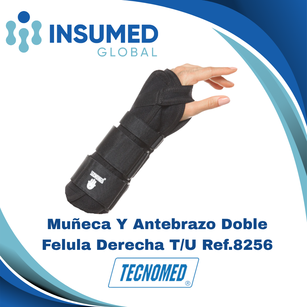 MUÑECA Y ANTEBRAZO DOBLE FELULA DER REF (8232)