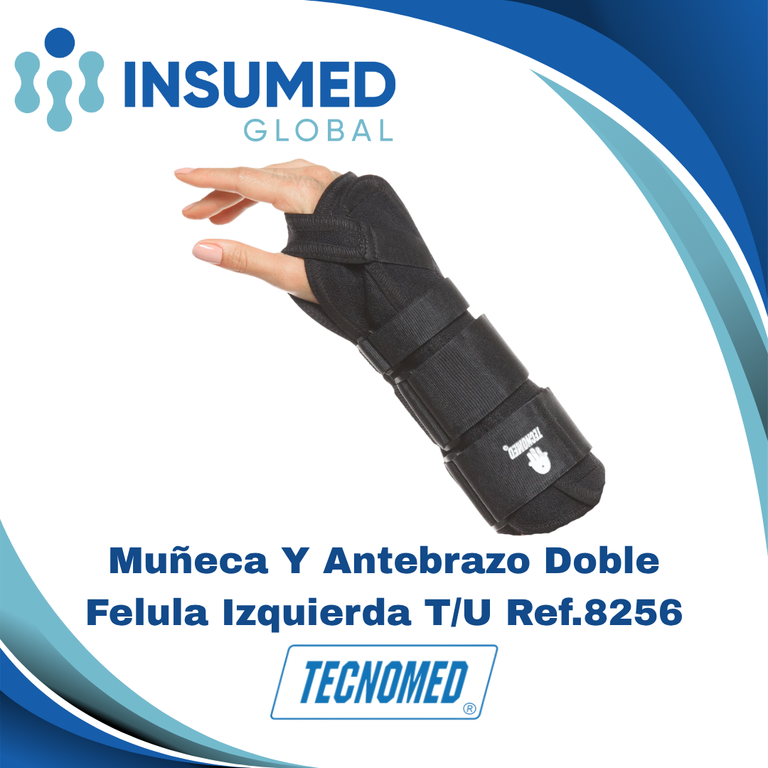 MUÑECA Y ANTEBRAZO DOBLE FELULA IZQ REF (8232)