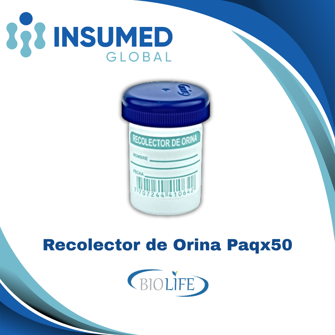 RECOLECTOR DE ORINA PAQX50 BIOLIFE