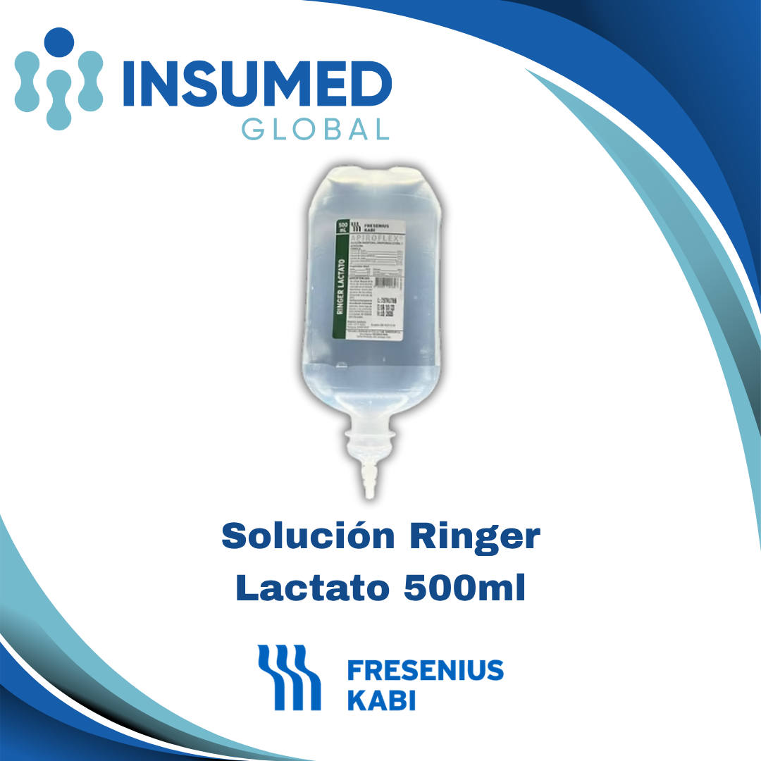 SOLUCION RINGER LACTATO 500ML FRESENIUS KABI