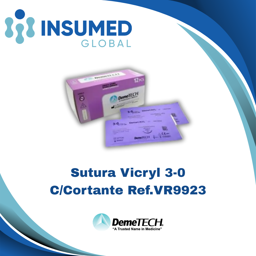 SUTURA VICRYL RAPID 3-0 VR9923 DEMETECH