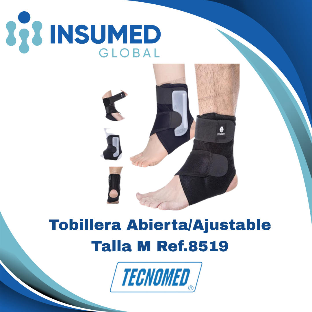 TOBILLERA ABIERTA/AJUSTABLE TALLA M REF (8519)