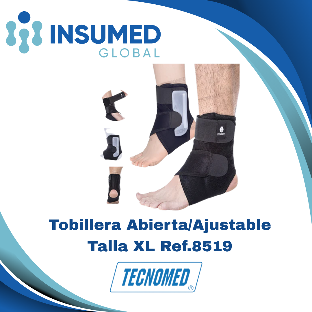 TOBILLERA ABIERTA/AJUSTABLE TALLA XL REF (8519)