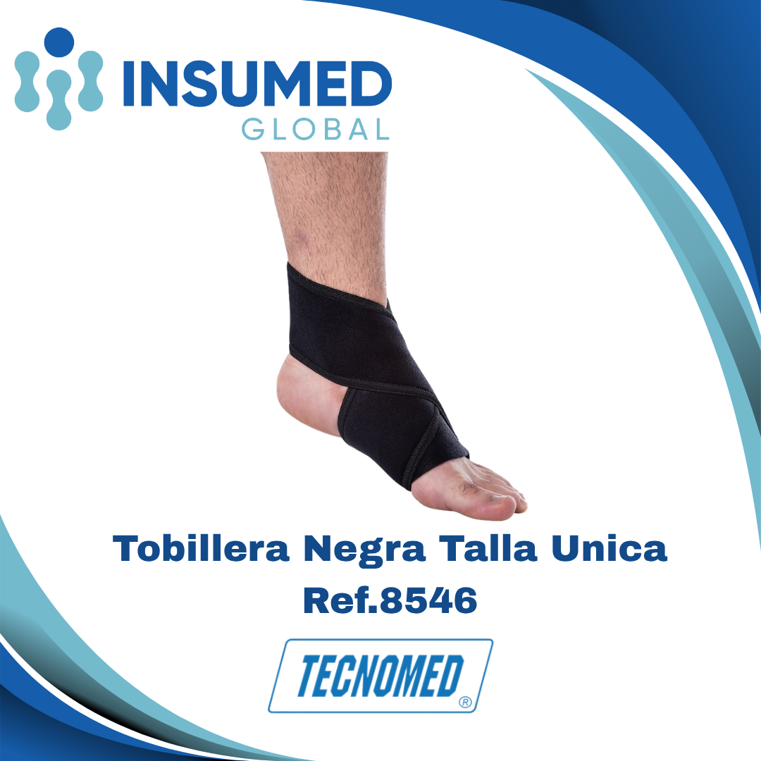 TOBILLERA NEGRA TALLA UNICA REF (8546)