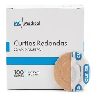 CURITAS REDONDAS 22MM DIAMETRO MC MEDICAL